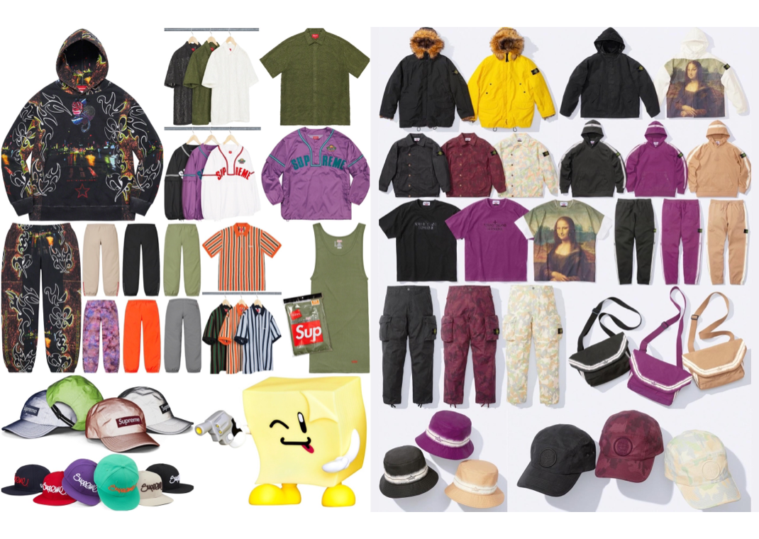 Supreme Spring Summer 2022 Week 12 - Stone Island - Sneaker News
